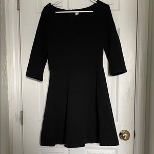 Old Navy Black Long Sleeve Dress